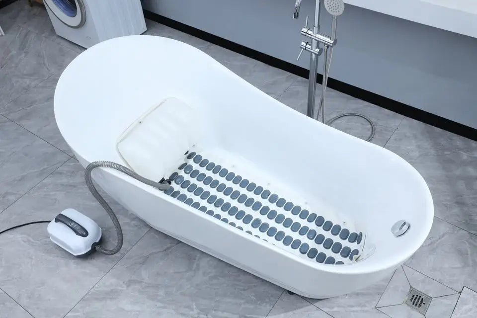 Massage Mat Waterproof Anti-slip Body Spa Home Full Body Massage Bathtub Bubble Machine New Electric Bathtub Bubble