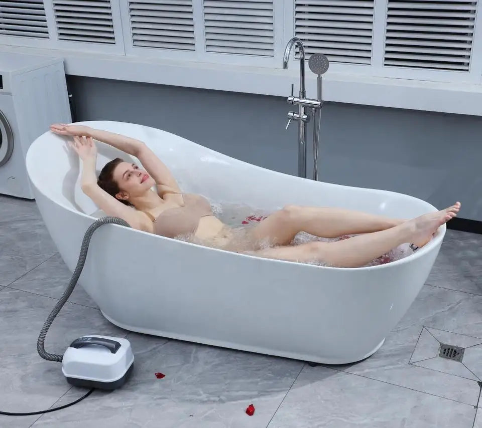 Massage Mat Waterproof Anti-slip Body Spa Home Full Body Massage Bathtub Bubble Machine New Electric Bathtub Bubble