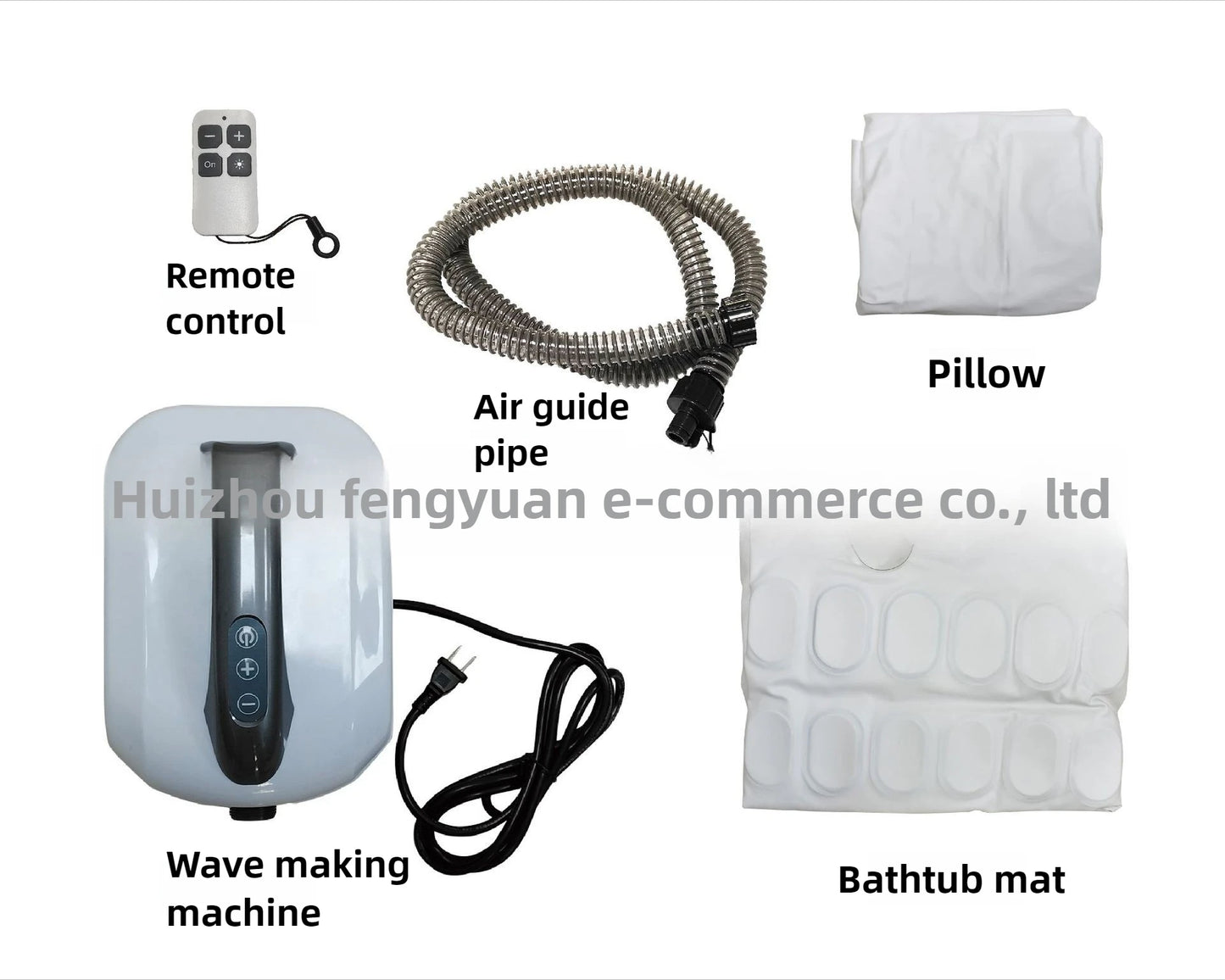 Massage Mat Waterproof Anti-slip Body Spa Home Full Body Massage Bathtub Bubble Machine New Electric Bathtub Bubble